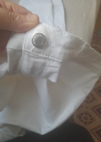 Zara Turuncu Kadın Boyfriend Pantolon
