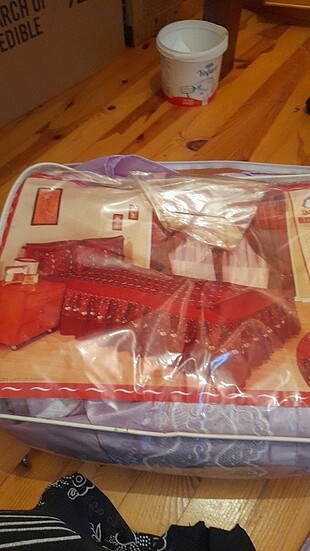 Yeni yatak örtüsü işlemeli makine de vintiga yatak örtüsü 