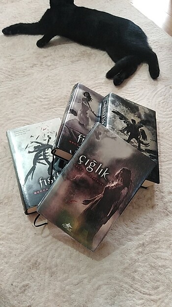 Hush hush seriti seti ciltli orjinal becca fitzpatrick fısıltı ç