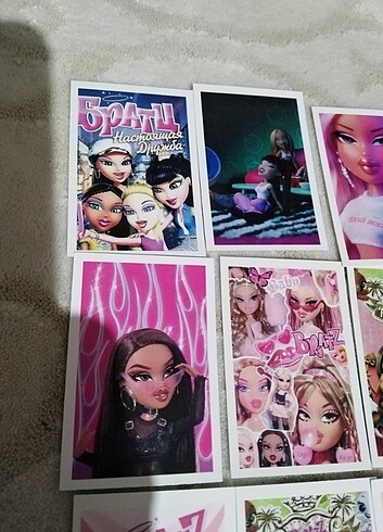 Beden Renk Bratz basic mattel fotokart seti foto baskı resim