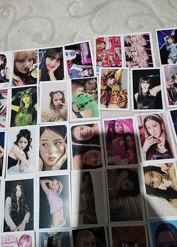  Beden Renk Blackpink kpop blink fotokart seti foto baskı resim