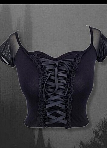 Gotik punk crop