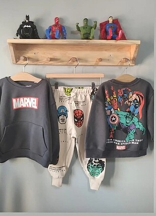Zara Marvel 5 6 yaş çocuk takım
