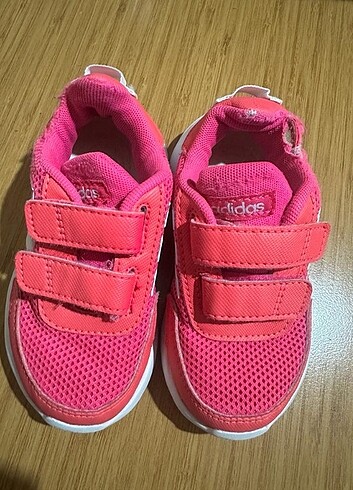 23 Beden adidas fusya çocuk ayakkabısı spor 23,5