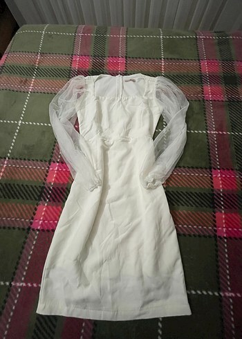 m Beden Beyaz nikah elbisesi