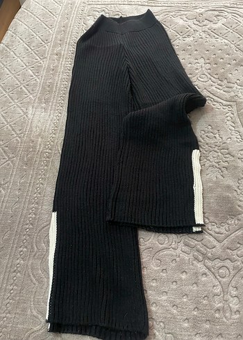 Siyah Triko Kadın Pantolon