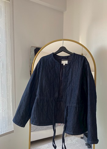 H&M Belden Oturmali Kot Ceket