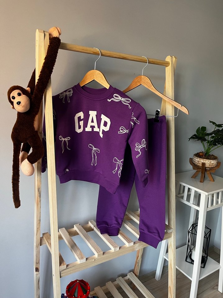 GAP Mor Kız Eşofman Takımı - Görsel 2