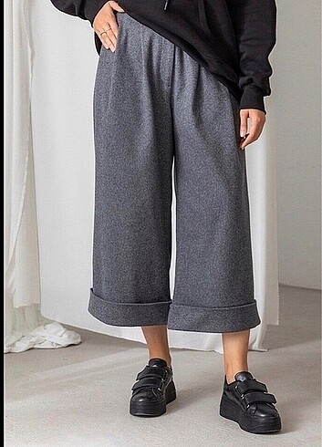 Double Paça Kaşe Pantolon