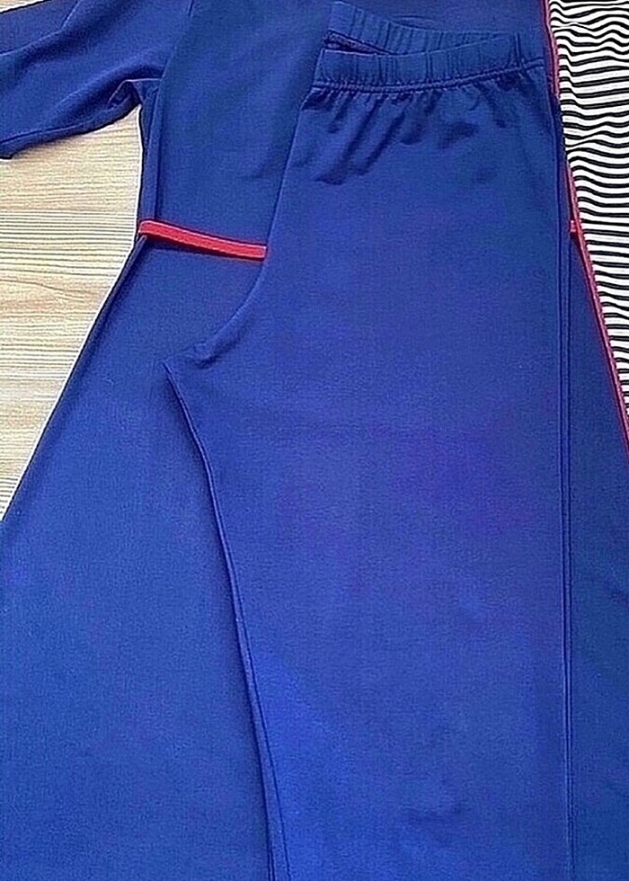 Lacivert Yarıkapalı Mayo - Görsel 3