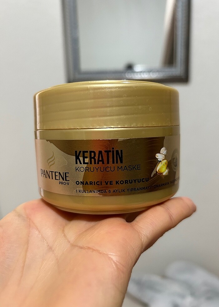 Pantene Keratin Maske  Onarım Koruma  200 ml - Görsel 2