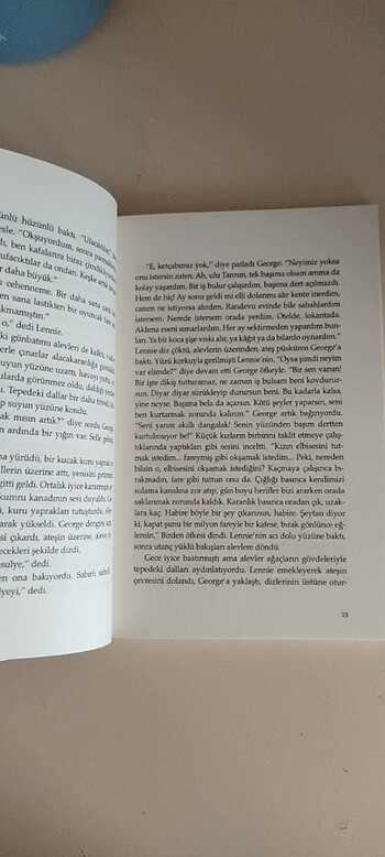  Beden John Steinbeck Fareler ve İnsanlar