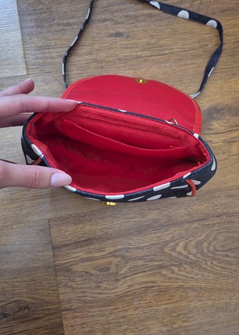 Mavi Puantiyeli Tokalı Kız Çocuk Çanta - Görsel 3