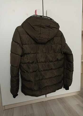 Slazenger kapşonlu sıcacık tutar erkek çocuk 14 yaş mont