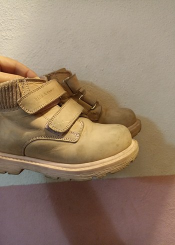 Bej kız Çocuk Biker Bot - Görsel 3