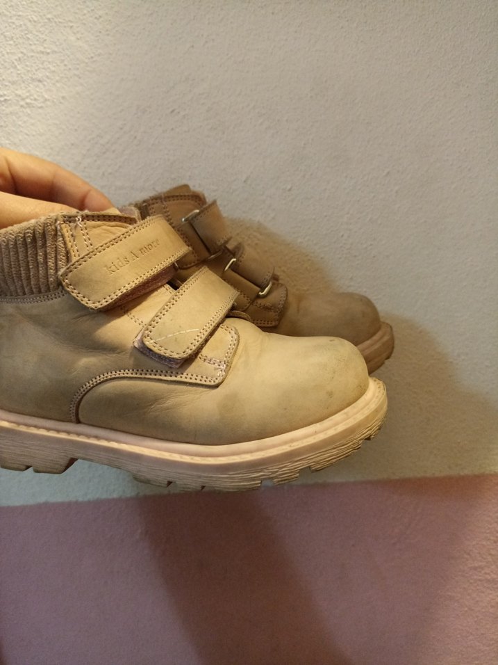 Bej kız Çocuk Biker Bot - Görsel 3