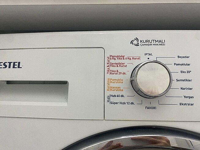  Beden Kurutmalı çamaşır makinası