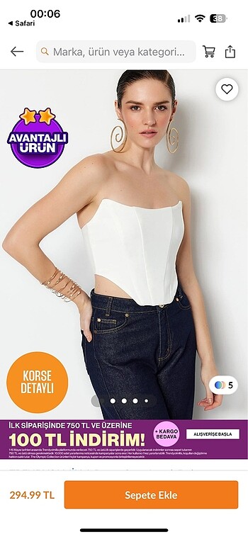 Trendyolmilla korse