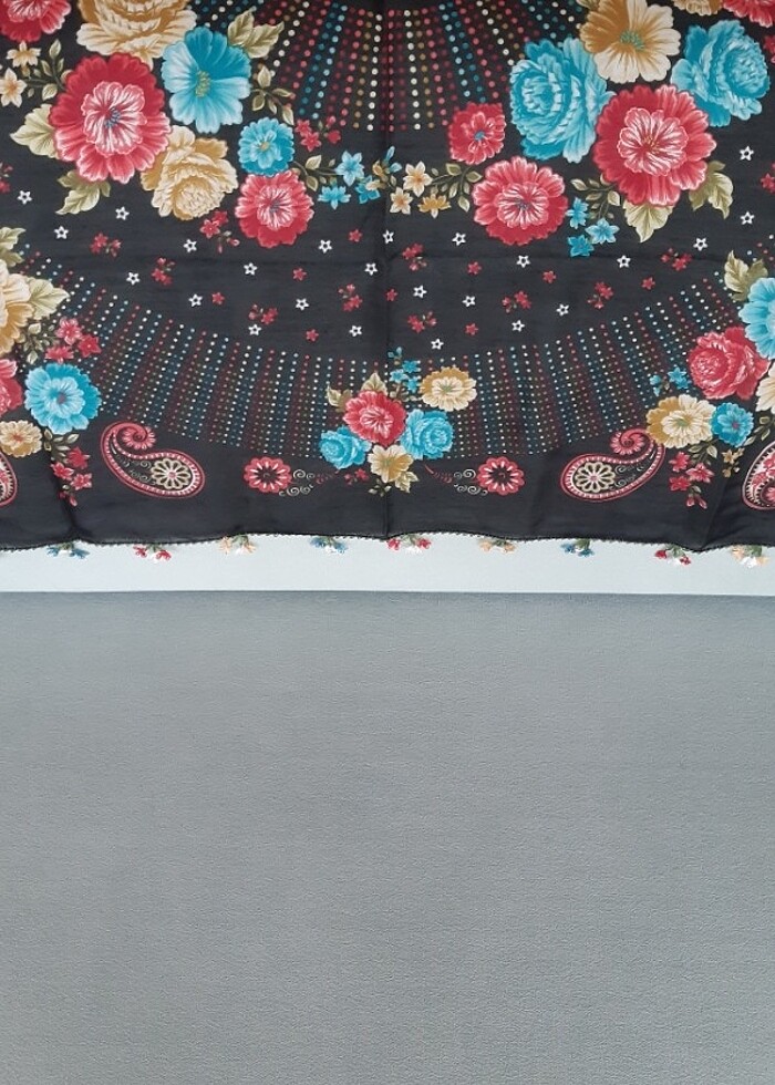 İğne oyası tülbent - Görsel 3