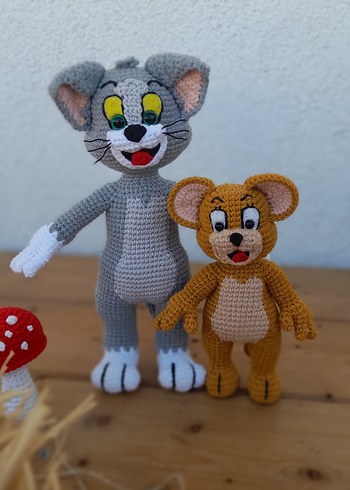 Tom ve jerry amigurumi