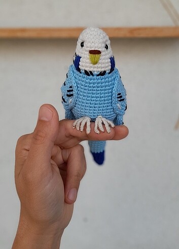 Amigurumi örgü kuş 