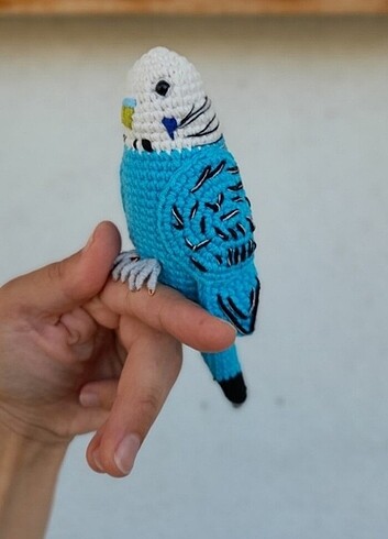 Amigurumi muhabbet kuşu