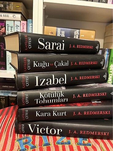 Katiller çetesi serisi 6 kitap