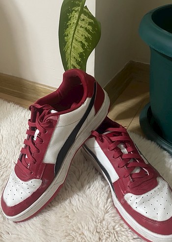 Kırmızı Puma  Spor Ayakkabı - Görsel 3