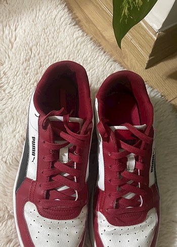 Kırmızı Puma  Spor Ayakkabı - Görsel 4