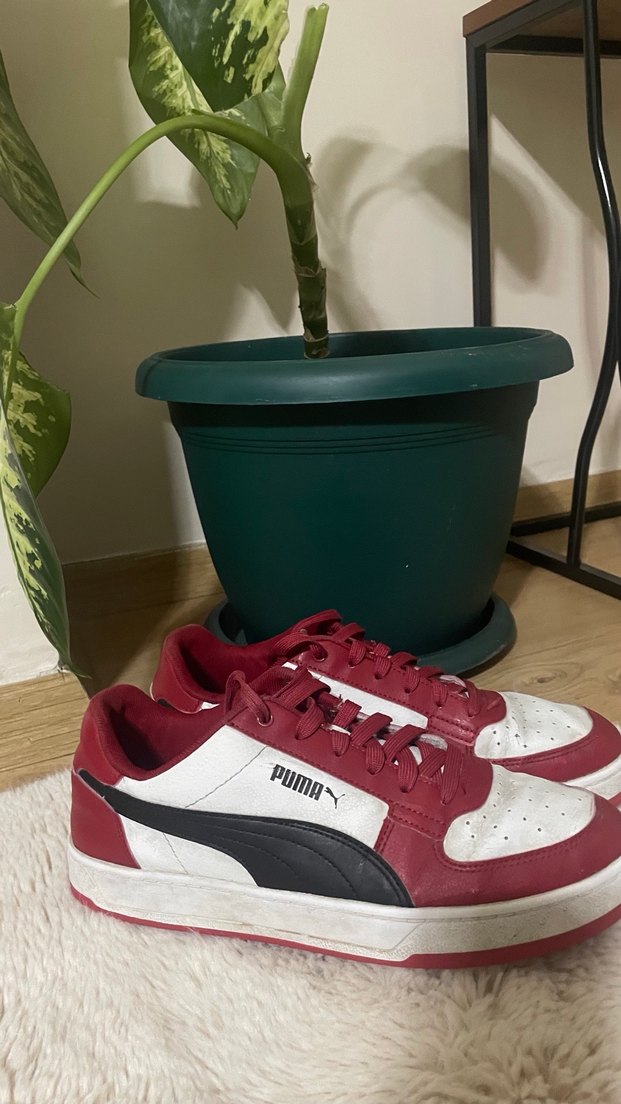 Kırmızı Puma  Spor Ayakkabı - Görsel 2