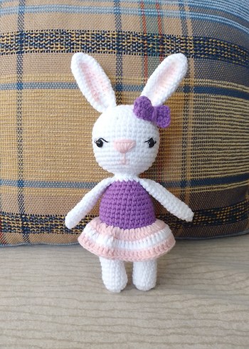 Amigurumi Sevimli Kız Tavşan