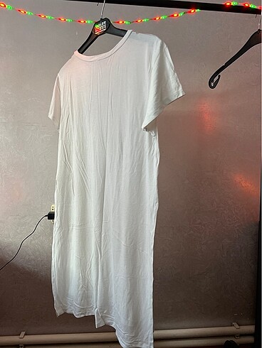 s Beden beyaz Renk H&M beyaz tişört uzun