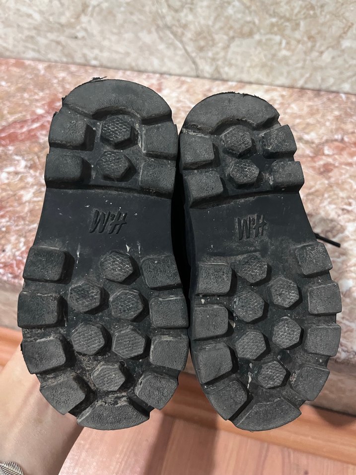 H&M siyah bot - Görsel 5