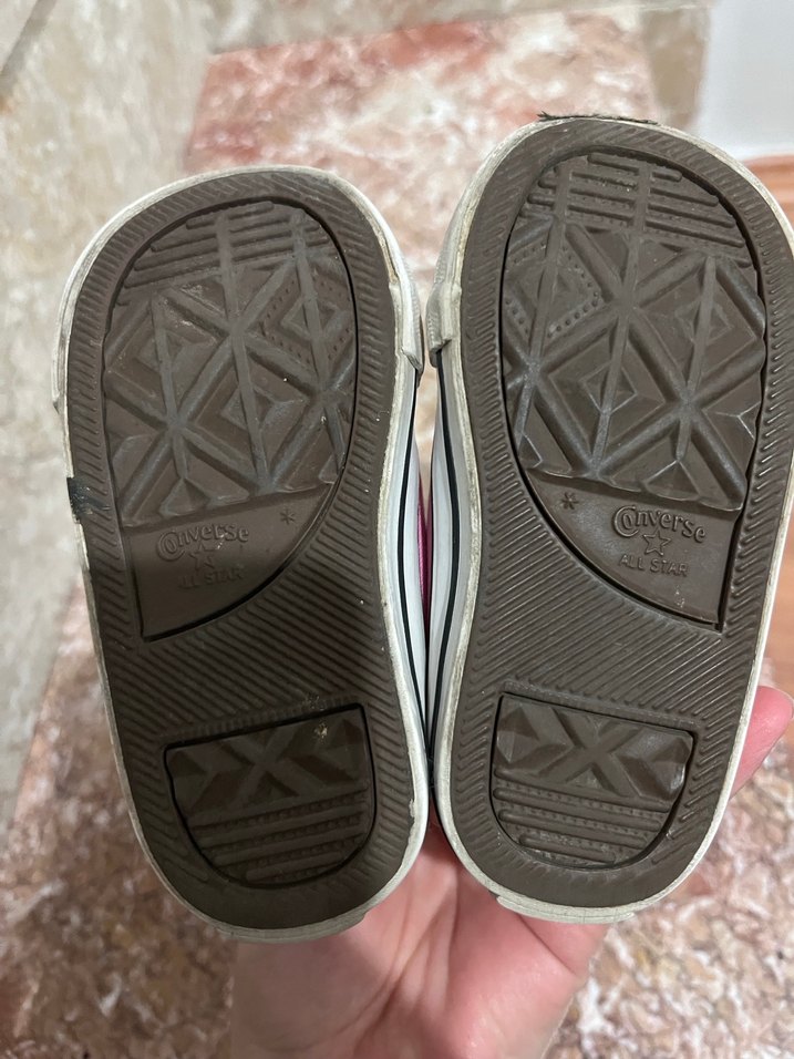 Pembe Bağcıklı Converse Kız bebek Spor Ayakkabı - Görsel 5