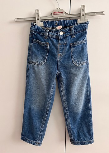 Koton kız bebek jean pantolon - Görsel 2