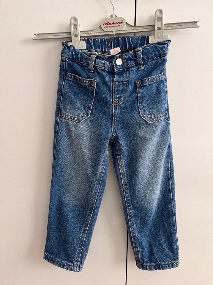 Koton kız bebek jean pantolon - Görsel 2