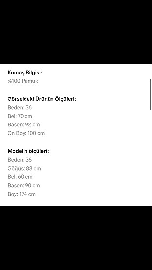 36 Beden Modanisa Boyfriend kot pantolon