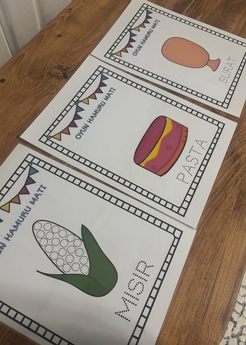 Oyun Hamuru Matları Etkinlik - Görsel 2