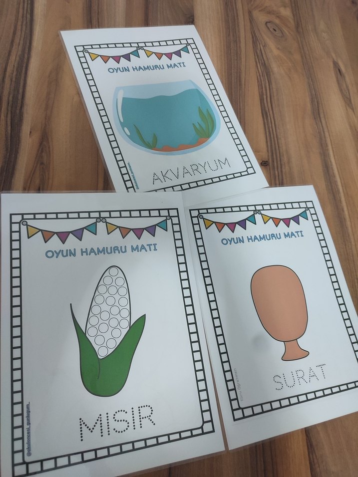 Oyun Hamuru Matları Etkinlik - Görsel 3