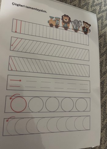 Silinebilir Karışık Çizgi Çalışma Kitabım - Görsel 7