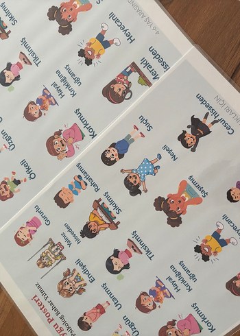 Duyguları Öğreten Çocuk Poster Kitap - Görsel 2
