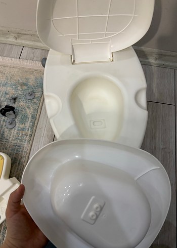 Kedi Figürlü Bebek Tuvalet Lazımlık - Görsel 3