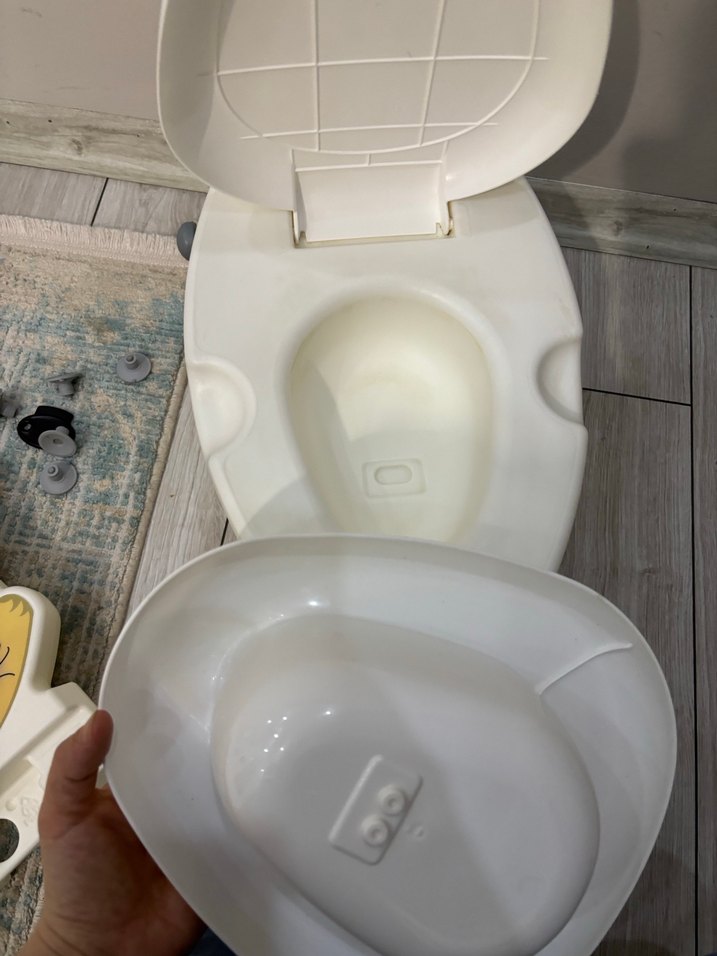 Kedi Figürlü Bebek Tuvalet Lazımlık - Görsel 3