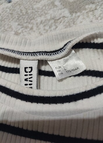 H&M Çizgili Bluz 