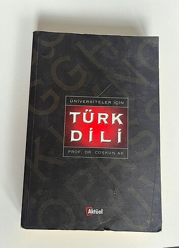 Türk dili kitabı 