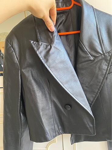 Diğer KISA DERİ BLAZER