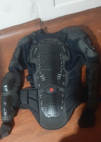 Siyah Desenli Motosiklet vücut Koruyucu zırh yarış ceketi