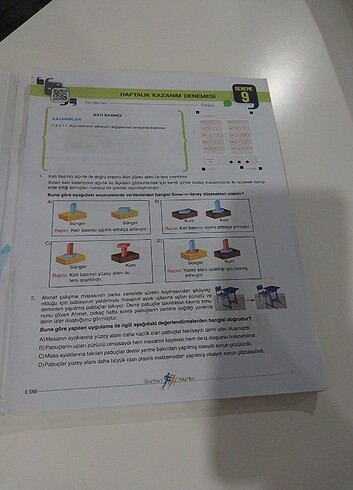 Beden 8.SINIF LGS FENBİLİMLERİ DENEMELERİ