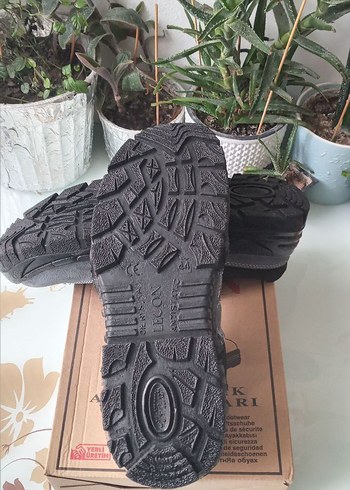 KKDSTOCK Erkek Gri Spor Cırtlı Sandalet - Görsel 3