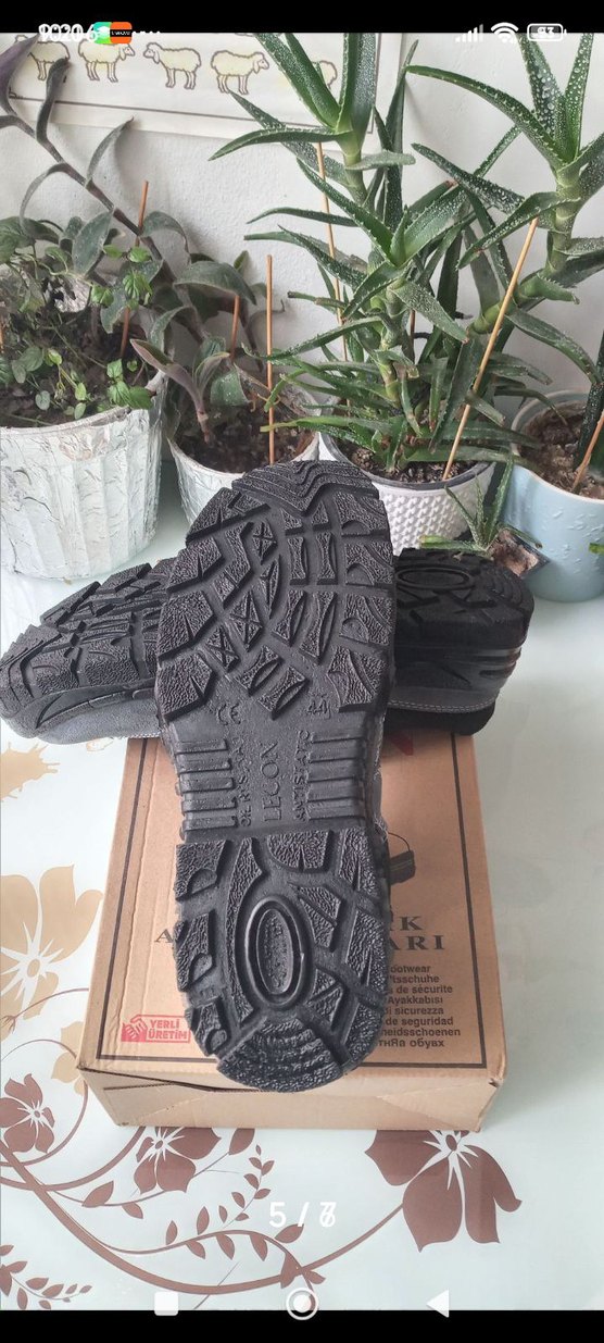 KKDSTOCK Erkek Gri Spor Cırtlı Sandalet - Görsel 3